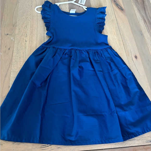 Floral Denim Romper and Blue Dresses Set - Picture 5 of 5